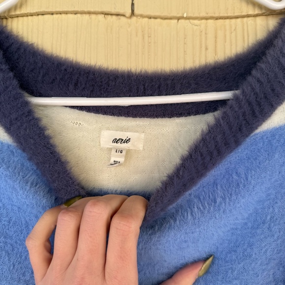 Aerie Womens Campfire Chenille Sweater - Picture 4 of 5